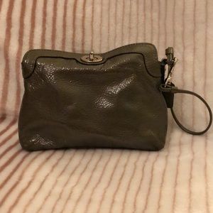 Grey Coach Wristlet